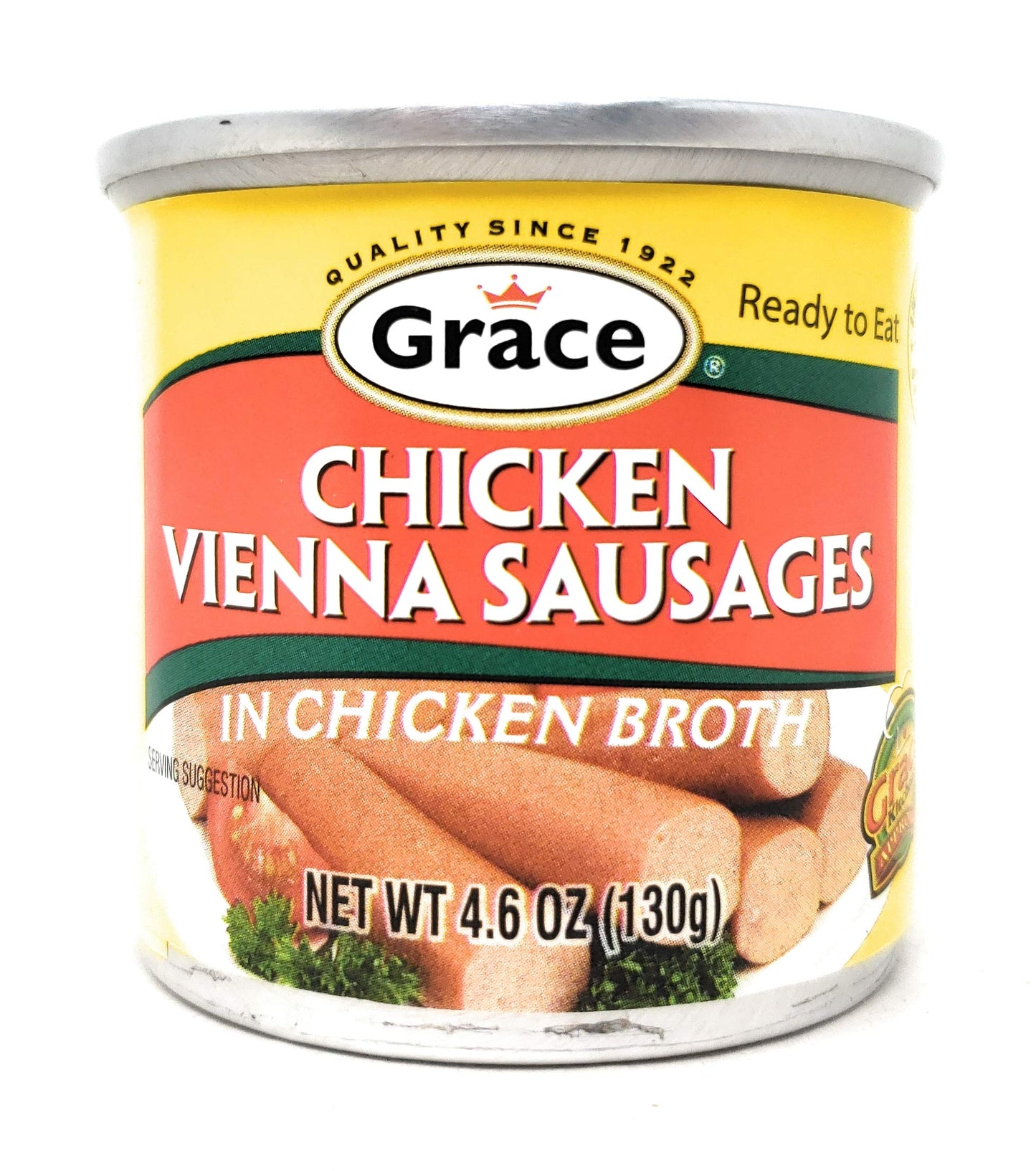 Grace Chicken Vienna Sausages in Chicken Broth (8 Pack, Total of 36.8oz)