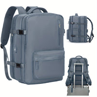 Large Capacity Multifunctional Leisure Backpack for Travel, with Dry Wet Separation Layer and Independent Shoe Compartment, and Anti-Theft Zipper Pocket, Lightweight and Portable, Suitable for Trave