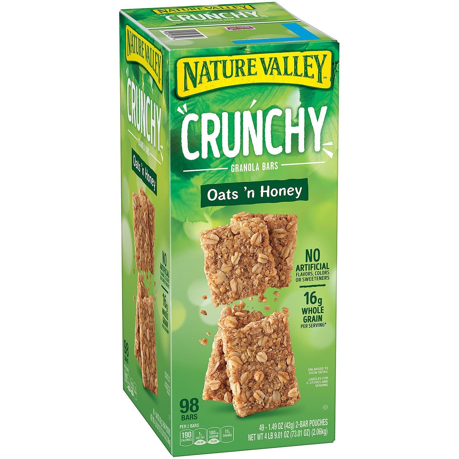 Nature Valley Oats 'n Honey Crunchy Granola Bars (1.49 oz., 49 pk.)