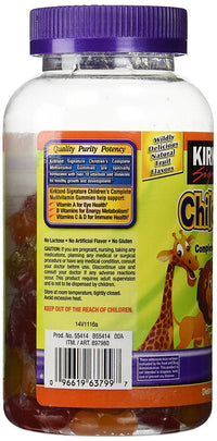 Kirkland Signature Children's Complete Multivitamin, 320 Gummies (2 Pack)