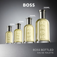 Hugo Boss Bottled Eau de Toilette for Men, 3.3 Fl Oz