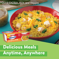 Minute Ready-to-Serve Chicken- and Herb-Flavored Rice, Microwavable Rice Cups, 4.4-Ounce Cups, 2 Count, (Pack of 8)