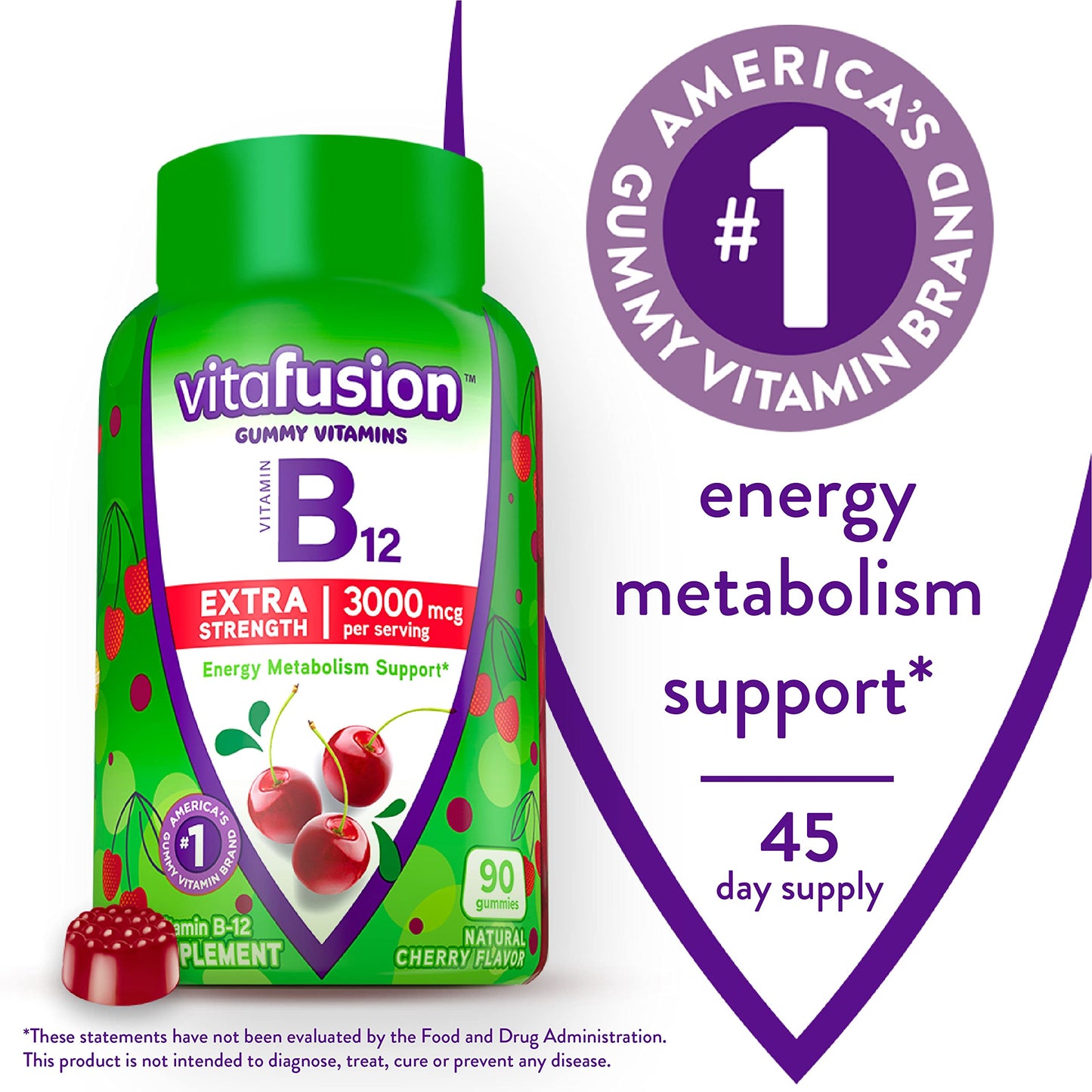 ZHOU Nutrition Elderberry Gummies Immune Support Bundle with Vitafusion Vitamin B12 Gummies Energy Metabolism Support, 60 and 90 Count