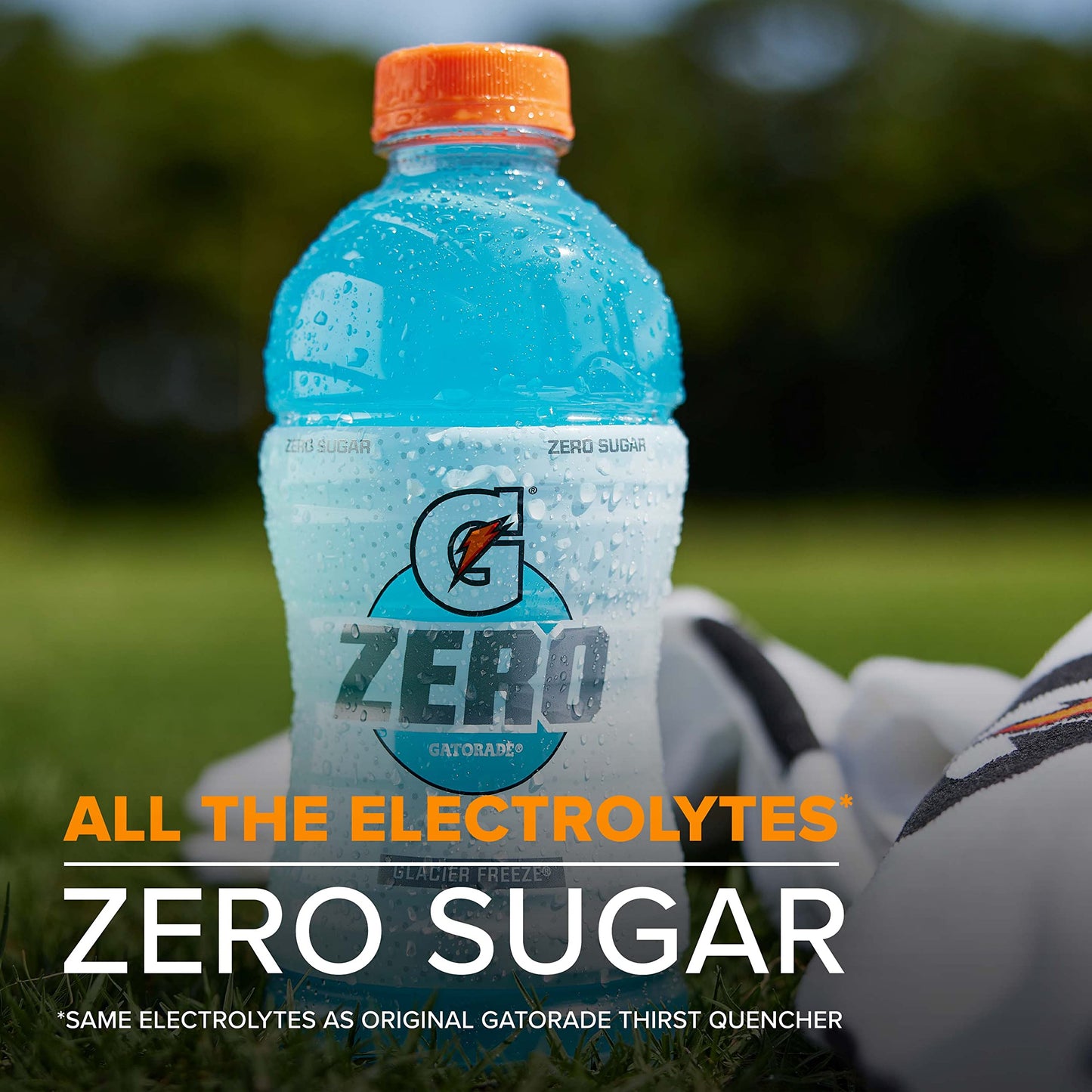 Gatorade Zero Sugar Thirst Quencher, Glacier Cherry Variety Pack, 12 Fl Oz (Pack of 24)