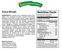 Jamaican Style Coco Bread, 16 Oz., 4 in a Pack (4 Packs)