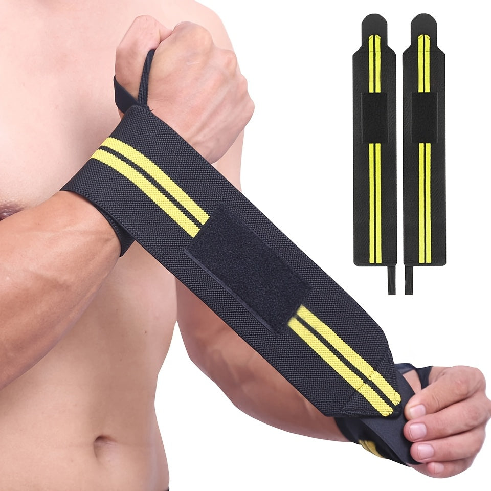 [Wrist Training Strap for Gym] 1 Pair Wrist Strap Wrist Rest Weightlifting Gym Training Professional Wrist