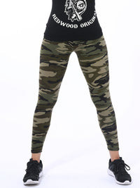 [Floral Leggings] High Waist Floral Printed Women's Leggings | Casual Sweatpants Pants