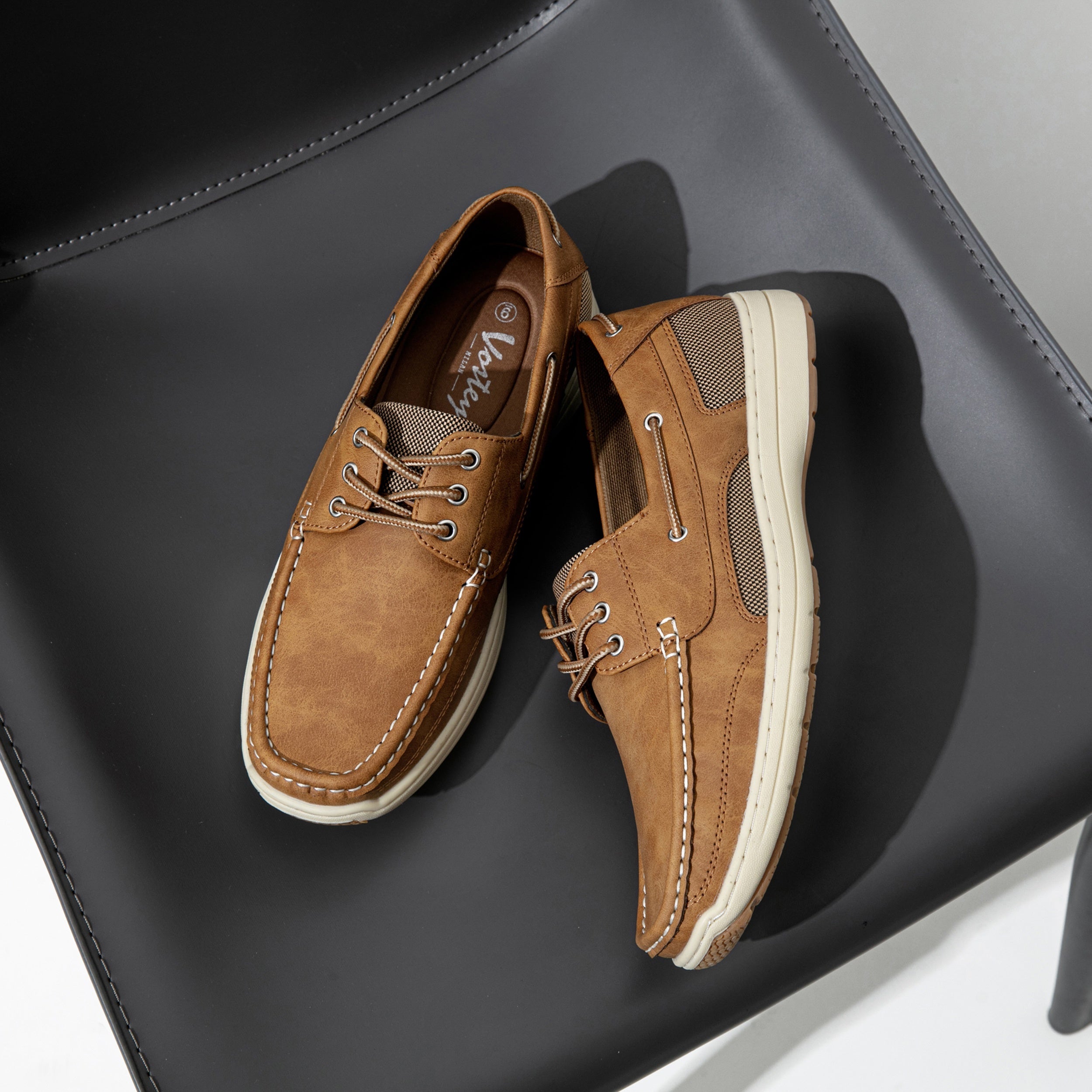 Men's Solid Colour Loafer Shoes, Comfy Non Slip Rubber Sole Casual Durable Dress Shoes, Men's Footwear