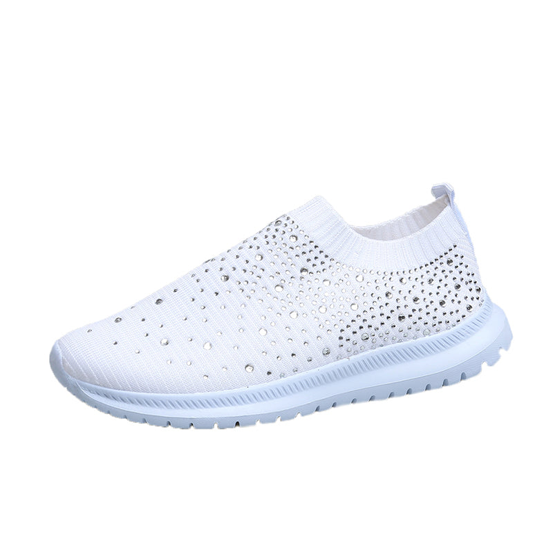 [Breathable Sneakers] Lightweight Breathable Women's Colorblock Mesh Platform Sneakers | Low Top Lace Up Shoes