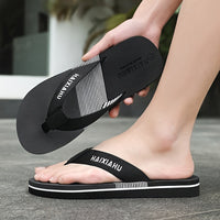 [New Style Men's Sandals] Summer New Style Men's Sandals | Wear-Resistant Beach Casual Slip-On Flip-Flops with Soft Sole for Outdoor Fashion