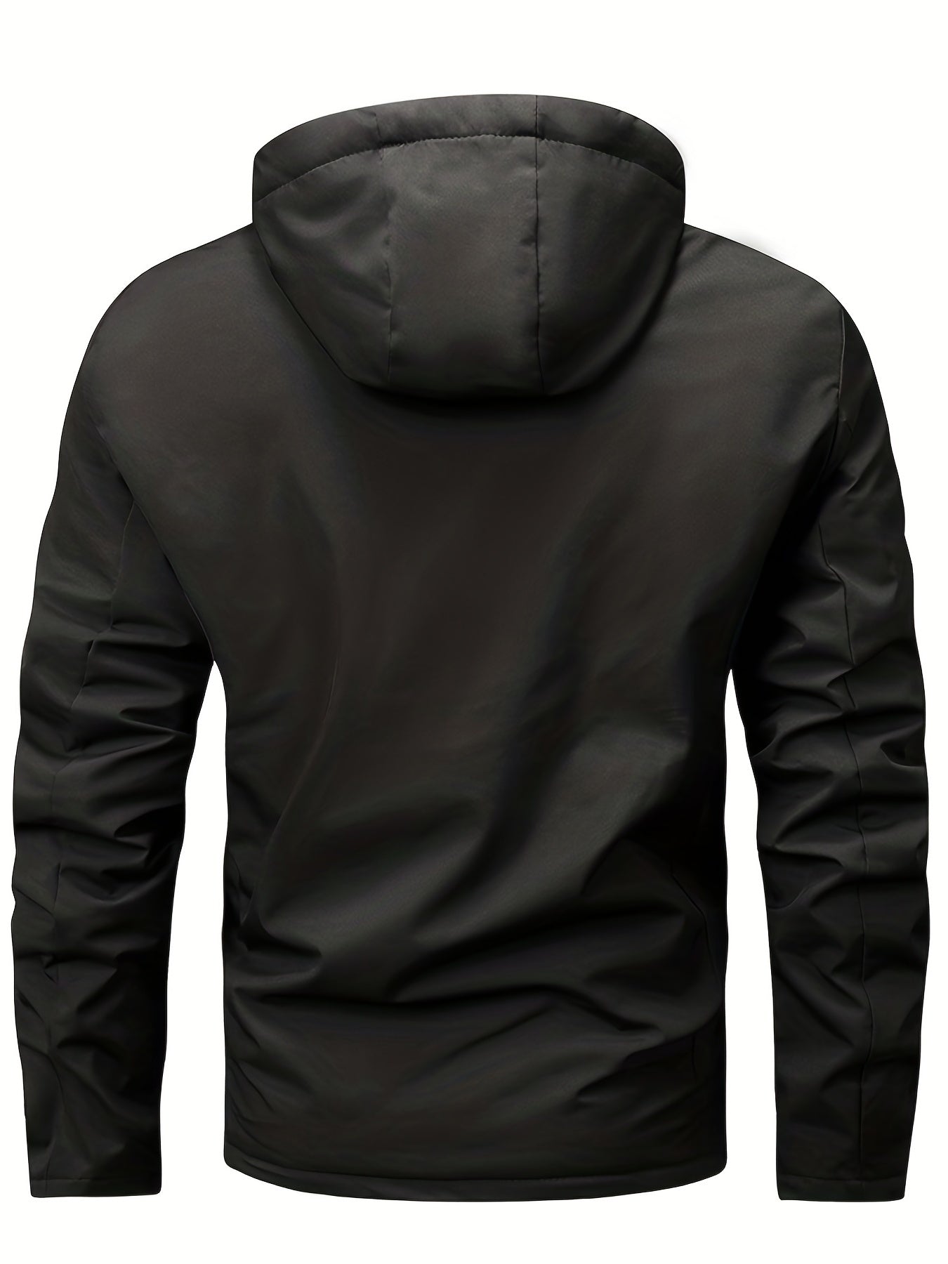 Men's Warm Fleece Casual Winter Hooded Jacket Coat For Outdoor Activities