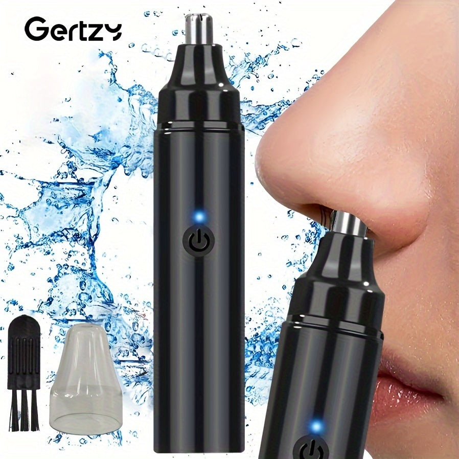 [GERTZY Ear Trimmer] GERTZY Rechargeable Ear And Nose Hair Trimmer | Painless Eyebrow Facial Hair Removal Nose Clipper for Men and Women | Father's Day Gift, USB Electric