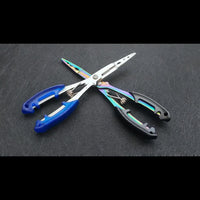 Saltwater Resistant Fishing Pliers with Split Ring Hook Removers, Lanyard & Sheath - Essential Fishing Gear Accessories for Easy Tackle Management