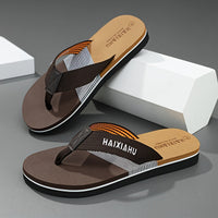 [New Style Men's Sandals] Summer New Style Men's Sandals | Wear-Resistant Beach Casual Slip-On Flip-Flops with Soft Sole for Outdoor Fashion