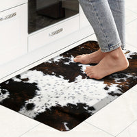 Kitchen Mat, 1/2 Inch Thick Anti Fatigue Kitchen Rugs and Mats Cushioned Kitchen Floor Mat Non-Skid Kitchen Mats for Standing Desk Office Sink 17.3"x39", White