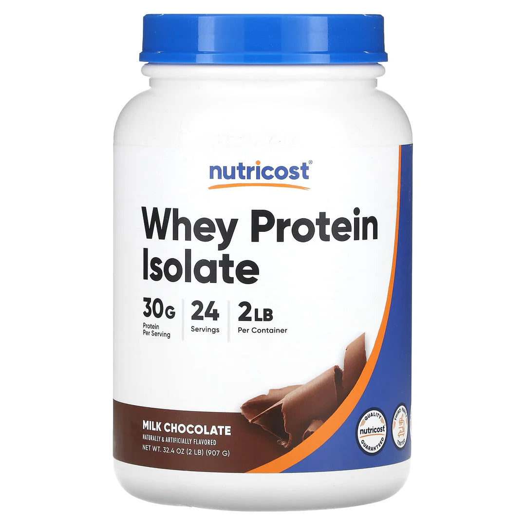 Nutricost Whey Protein Isolate (Milk Chocolate, 2 Pounds)