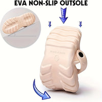 Fashion Creative Soft Sole Hole Shoes For Women, Breathable And Comfortable Outdoor Sandals