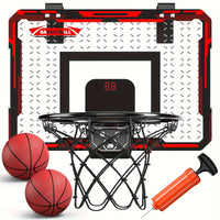 Indoor Basketball Hoop For Kids, Door Room Basketball Hoop, Mini Basketball Hoop With 2 Balls, Basketball Toys sea and beach accessories