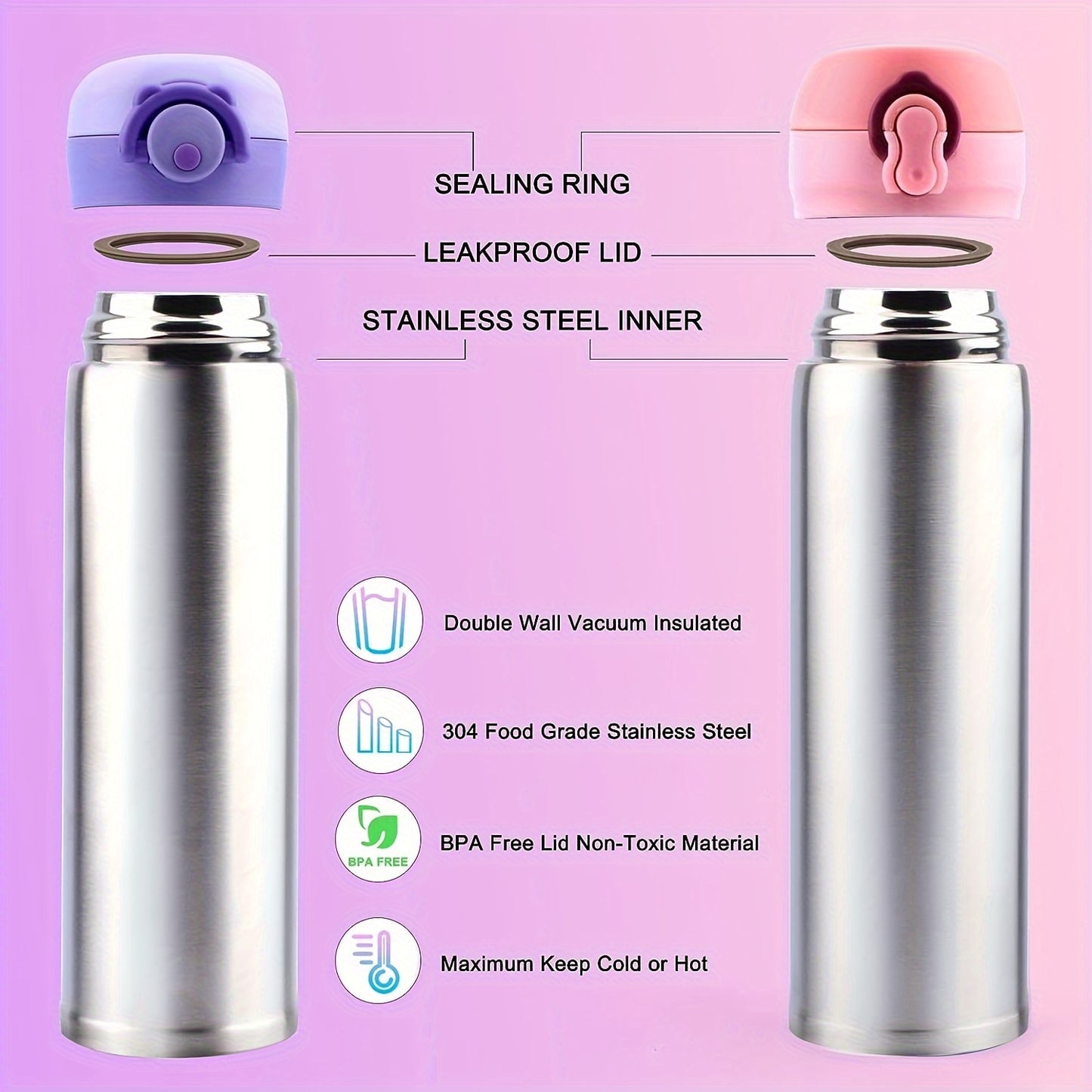 Gifts for Girls 4 5 6 7 8 9 10 11 Year Old, Easter Birthday Gifts Girl, Decorate Your Own Water Bottle Baseball Cap Kids with Glitter Gems & cute Stickers, cute Water Bottles for Girls Age 4-7
