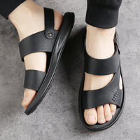Men's Sandals, Durable Non Slip Outdoor Beach Water Shoes, Spring And Summer