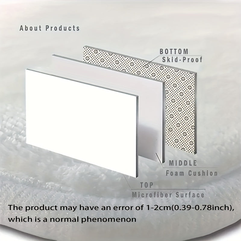 1pc Vibrant Pebble Pattern Rug - Anti-Slip Bathroom & Kitchen Mats, Decorative Water-Resistant Floor Coverings for Indoor/Outdoor Use, Perfect Non-Slip Bath Mat, Kitchen & Toilet Mats