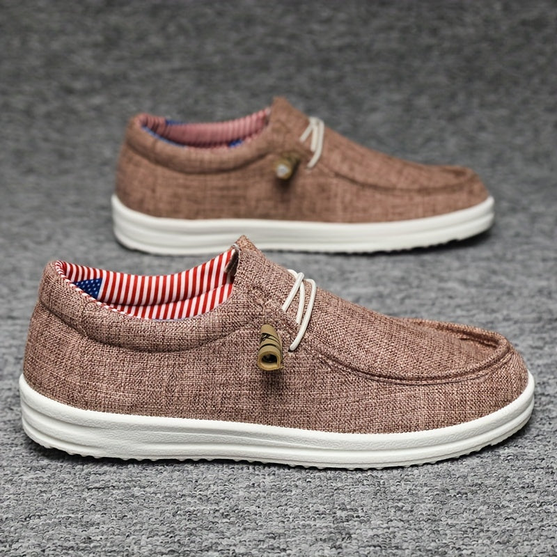 Good Grip Men's Skate Shoes, Breathable Easily Wiped Clean Lace-up Sneakers, Men's Footwear