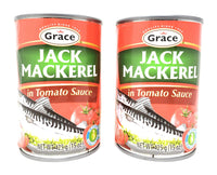 Grace Jack Mackerel in Tomato Sauce (2 Pack, Total of 850g)