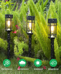 Solar Pathway Lights 4 Pack