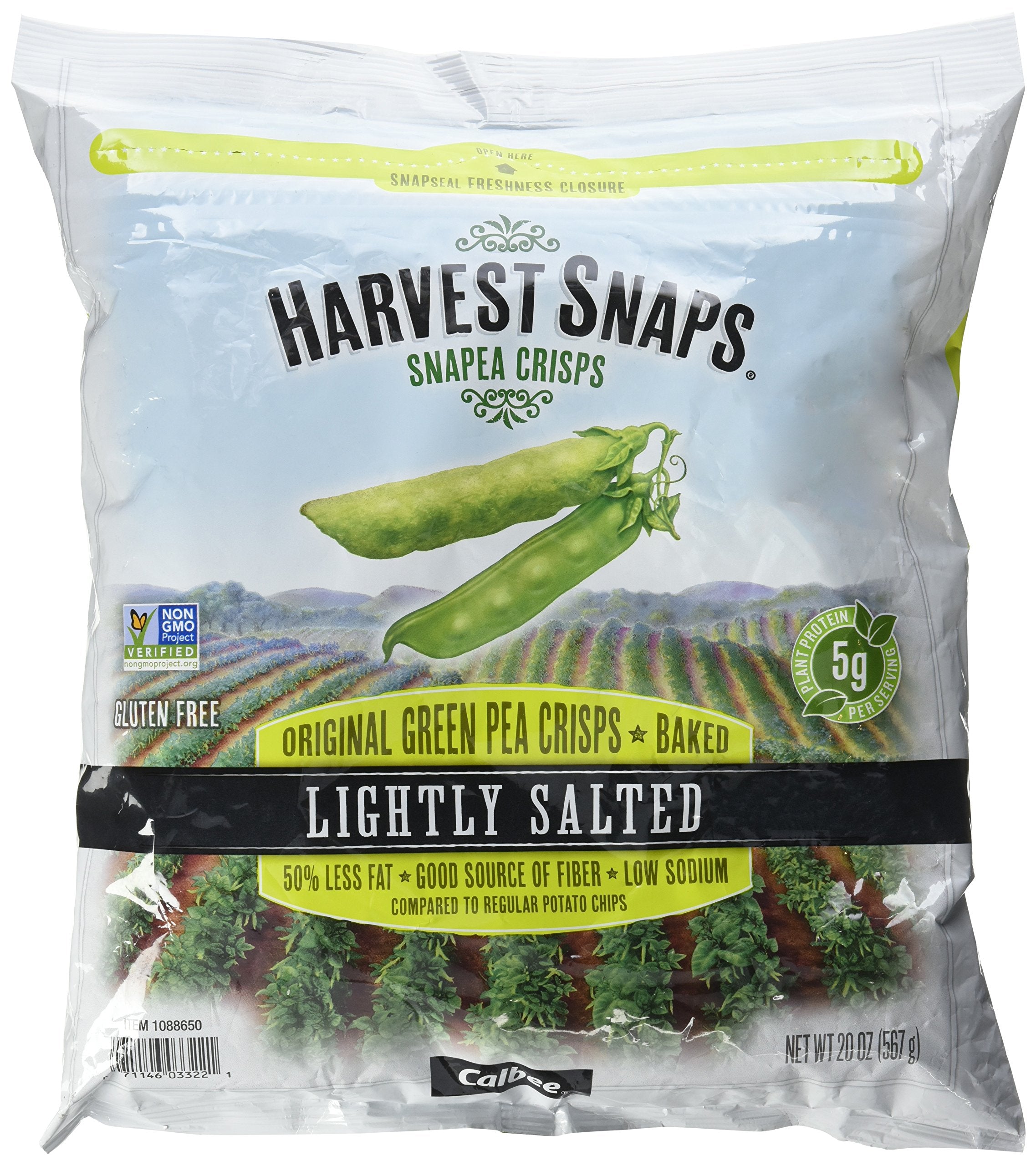 Harvest Snaps Snapea Crisps, 20 oz.