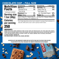 CLIF BAR - Chocolate Chip - Full Size and Mini Energy Bars - Made with Organic Oats - Non-GMO - Plant Based - 2.4 oz. and 0.99 oz. (20 Count)