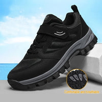 [Comfortable Casual Shoes] Breathable Men's Casual Shoes - Soft Sole, Elastic Shoelaces, Non Slip, Comfortable, Durable Walking Shoes