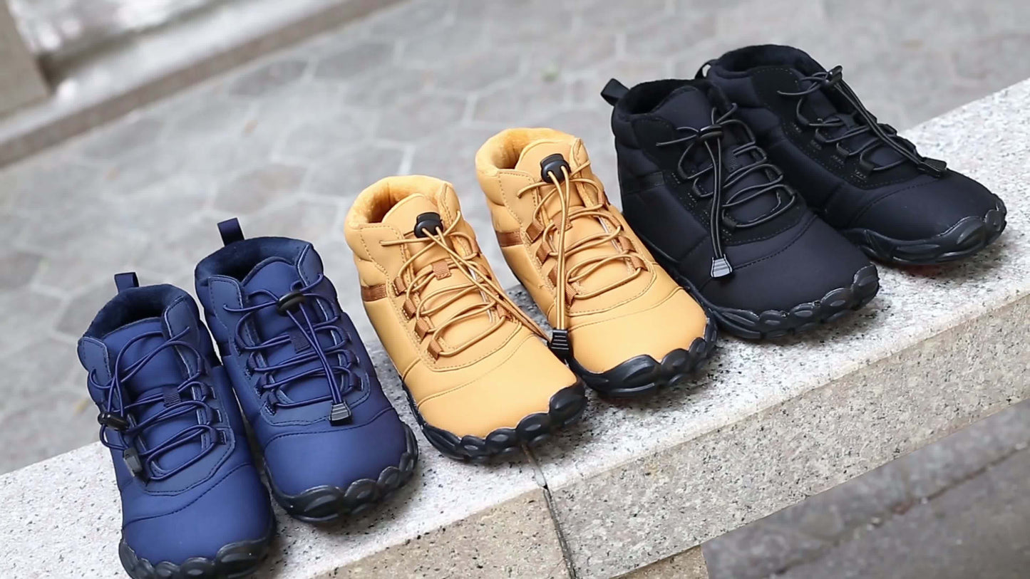 Waterproof Snow Trekker Boots - Insulated, Non-Slip, Warm, Ankle High, Lace Up Hiking Shoes for Women - Perfect for Winter Outdoor Activities, Hiking, and Snowy Weather Conditions