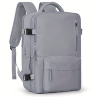Large Capacity Multifunctional Leisure Backpack for Travel, with Dry Wet Separation Layer and Independent Shoe Compartment, and Anti-Theft Zipper Pocket, Lightweight and Portable, Suitable for Trave