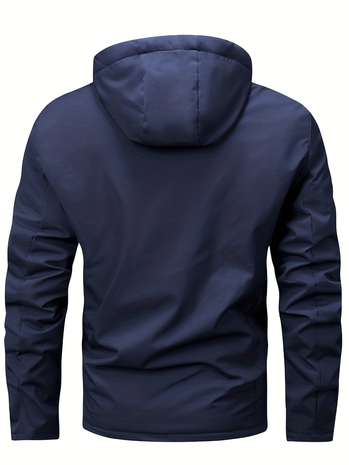 Men's Warm Fleece Casual Winter Hooded Jacket Coat For Outdoor Activities