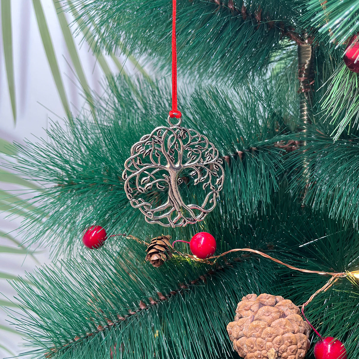 Add a Festive Touch to Your Home with This 1pc Christmas Tree Pendant!