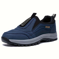 [Comfortable Men's Shoes] Breathable And Comfortable Spring And Summer Men's Casual Shoes | One Foot On Black/blue New Products Selling Well