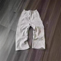 Casual Loose Straight Leg Pants Striped 2025 Summer Fashion Trend Brand Street Hip-hop Jogging Men's Women's Harajuku Sweatpants
