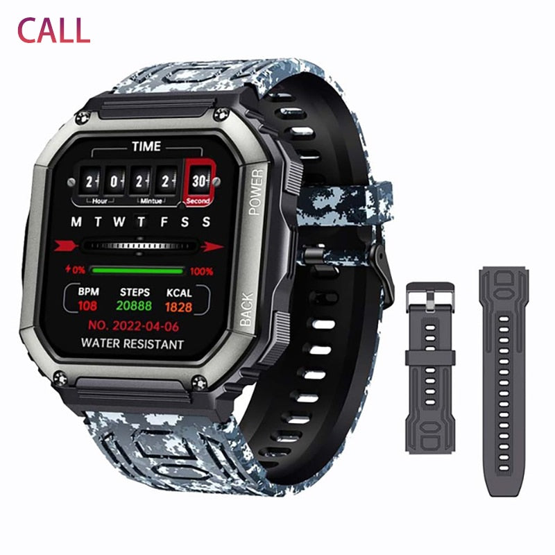 SENBONO 3ATM IP68 Waterproof Smart watch Men Women Fitness Tracker Blood Pressure Monitor Outdoor Sport Dial Call Smartwatch Men