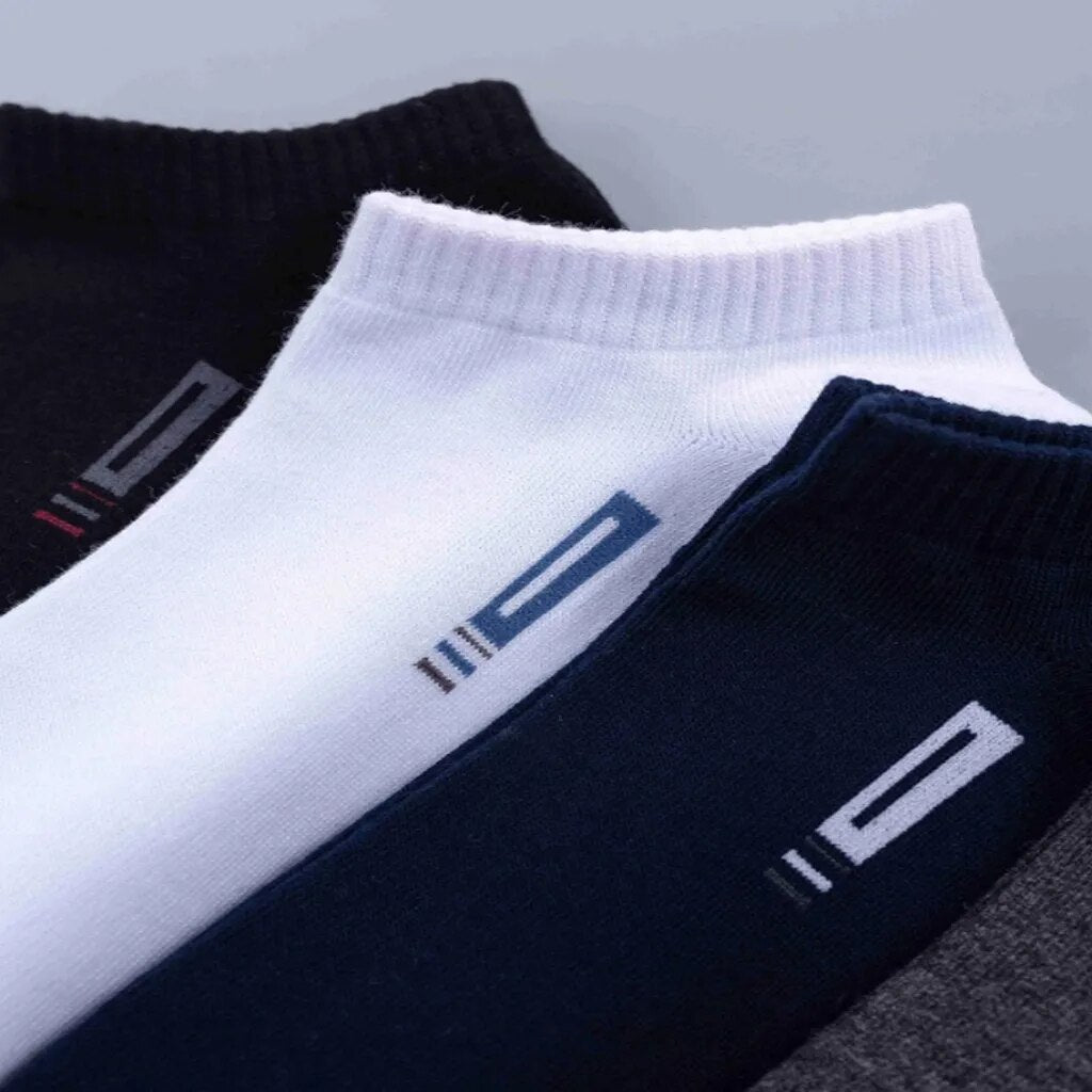 Kit Pacote de Meia Cano Curto Soquete Sport Adulto Masculino 12 Pares em Cores Sortidas