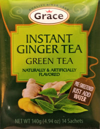 GRACE INSTANT GINGER TEA GREEN TEA