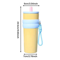 710ML Thermal Insulated Cup 316 Stainless Steel Water Cup Easy to Use Travel Coffee Mug Reusable Practical Travel Mug Cup