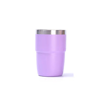 304 Stainless Steel Coffee Cup Household Double-layer Insulated Thermos Cup With Lid Water Cup 8oz Outdoor Travel Cup