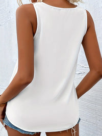 Women's Elegant Summer New Style V-Neck Appliqué Sleeveless Vest