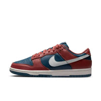 100 per cent of the original women &apos; s red/ blue sneakers Nike Dunk Low DD1503-602