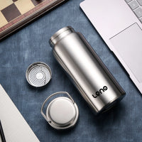 Leno Large Capacity Stainless Steel Thermos Portable Vacuum Flask Insulated Tumbler with Handle Thermo Bottle 350/500/750mlml
