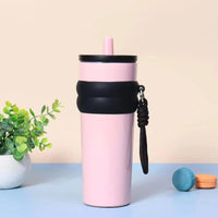 710ML Thermal Insulated Cup 316 Stainless Steel Water Cup Easy to Use Travel Coffee Mug Reusable Practical Travel Mug Cup