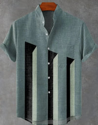 Men's Hawaiian Shirt Casual Short Sleeve Top Loose Clothing Fashion Vintage 3D Printed Summer Shirt Fast Shipping