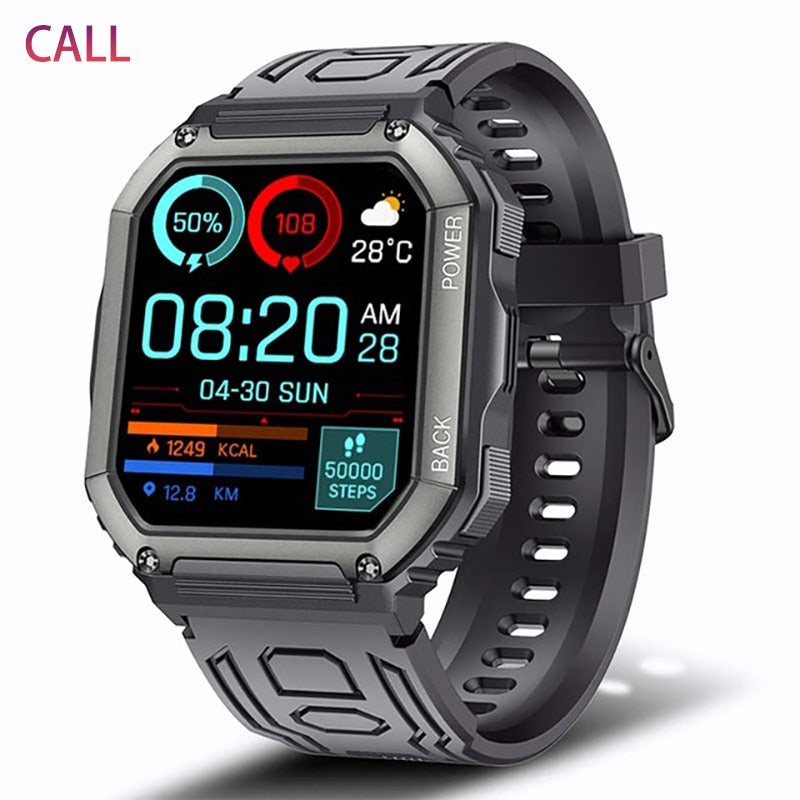 SENBONO 3ATM IP68 Waterproof Smart watch Men Women Fitness Tracker Blood Pressure Monitor Outdoor Sport Dial Call Smartwatch Men