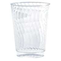 Chinet Crystal 10 oz Plastic Cup, Clear, 150-count