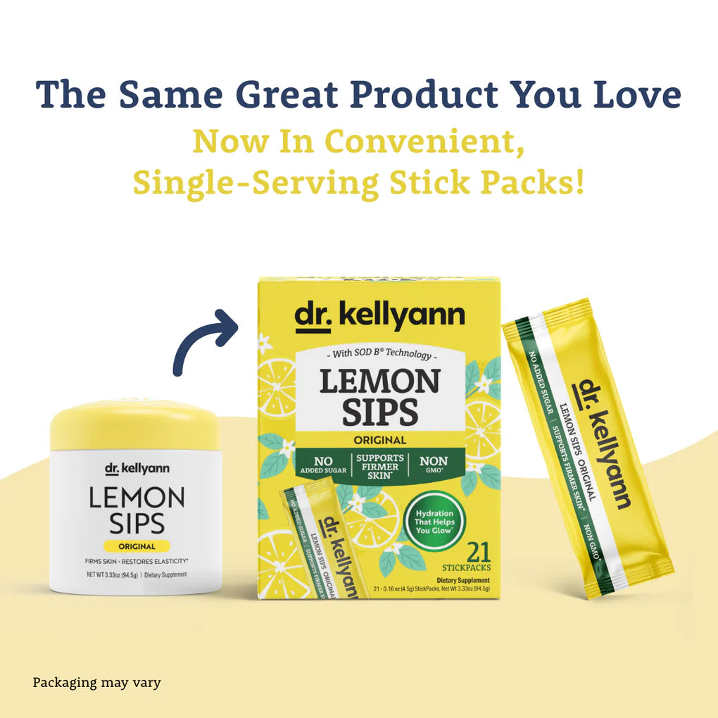 Lemon Sips Stick Packs 21 Count